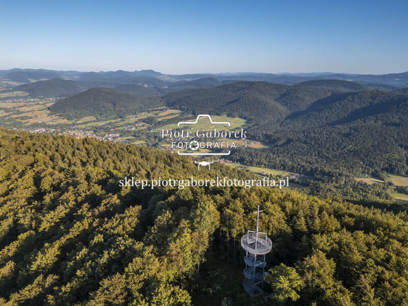 Krajobraz w Beskidzie Niskim